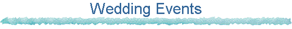 Wedding Events